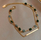 Forest Glow Double Bracelet