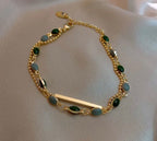 Forest Glow Double Bracelet