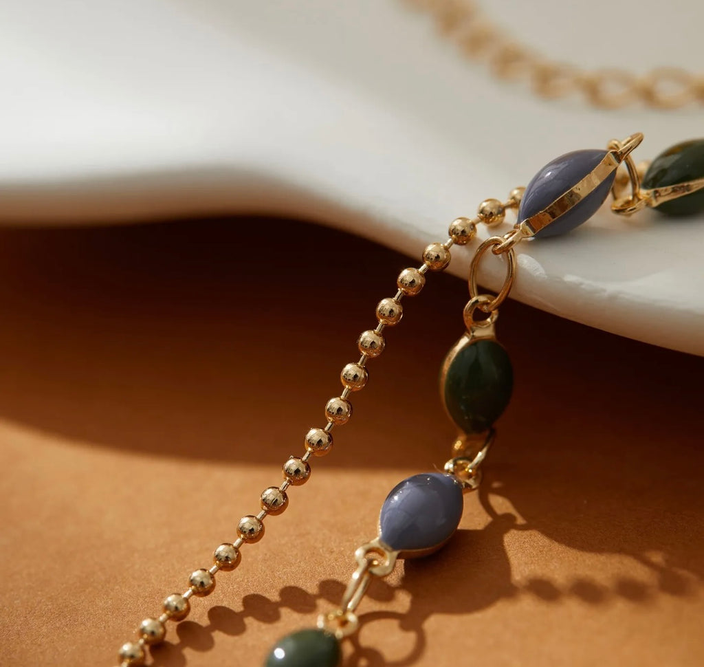 Forest Glow Double Bracelet