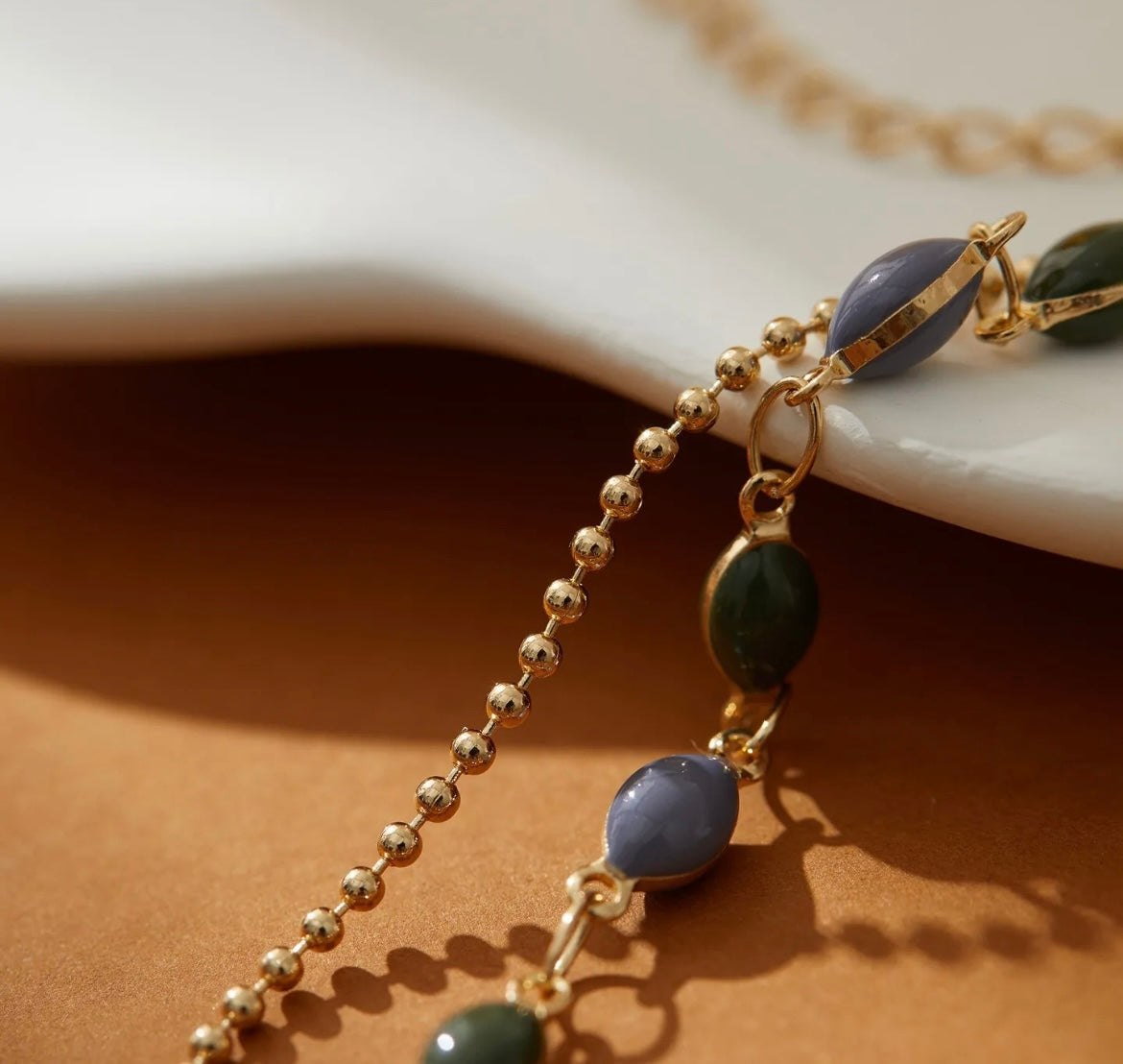 Forest Glow Double Bracelet