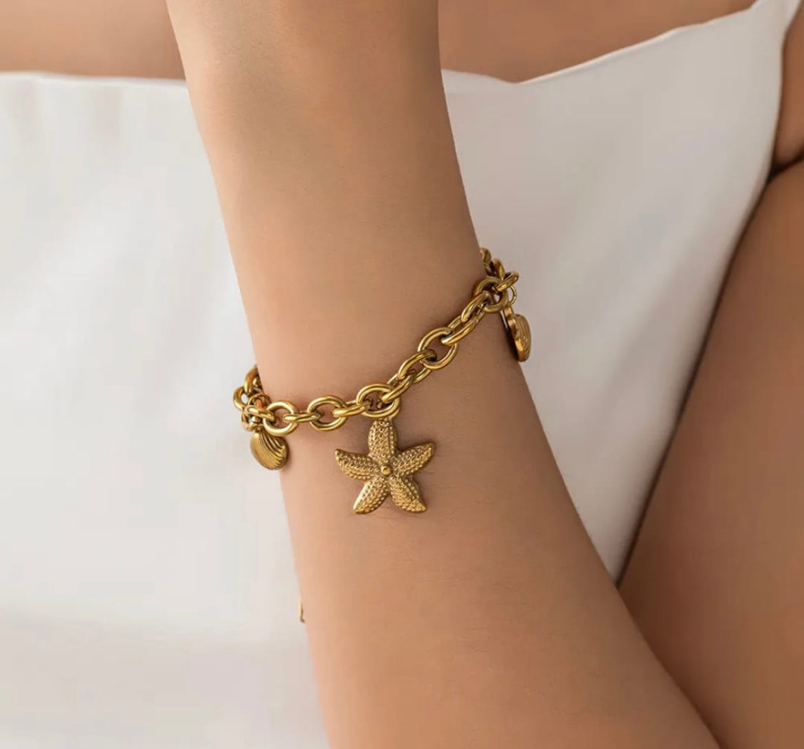 Ocean Charm Bracelet