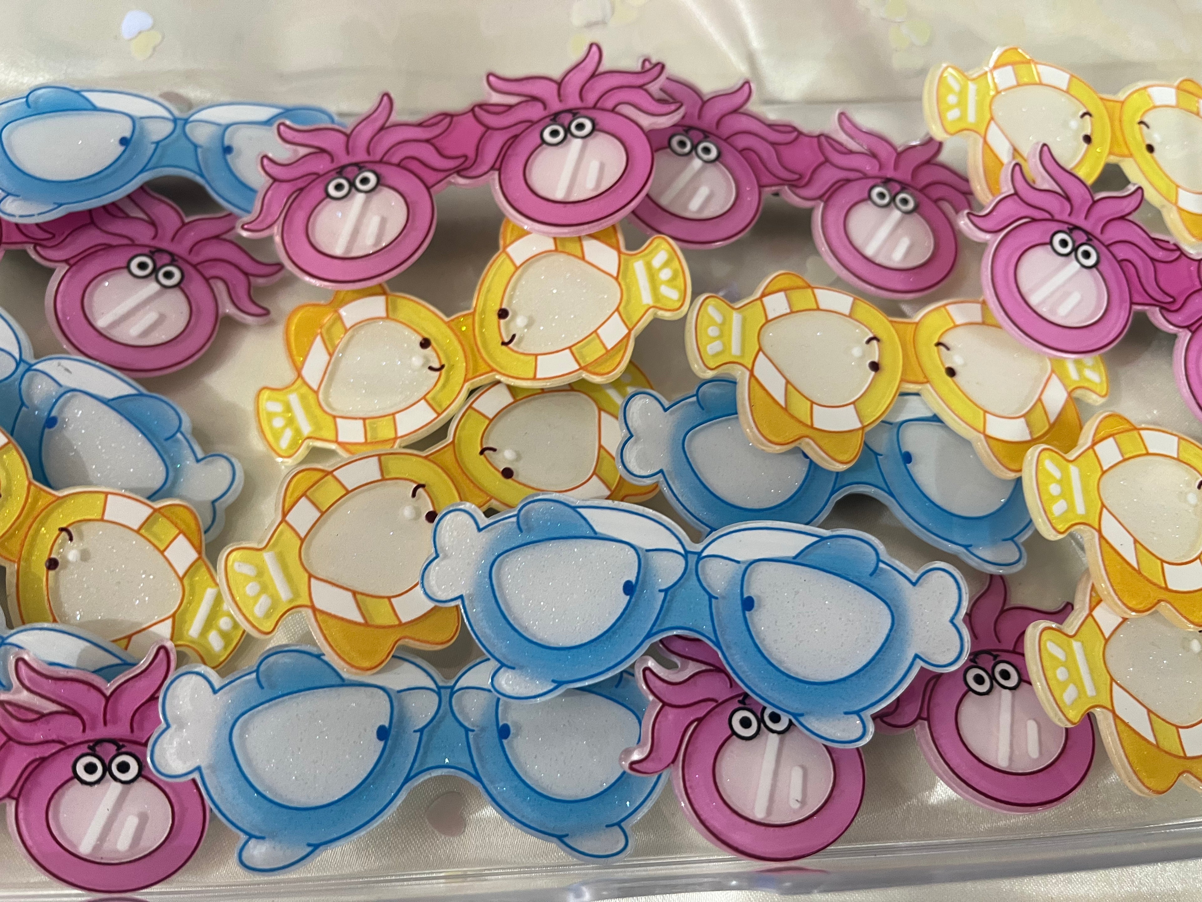 Beach Baby Bling Pin